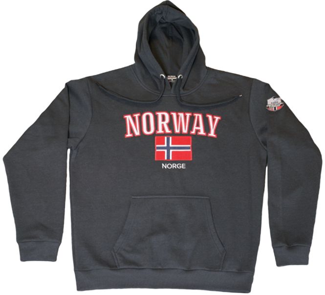 Main Image Hoodie, Norway, dark grey