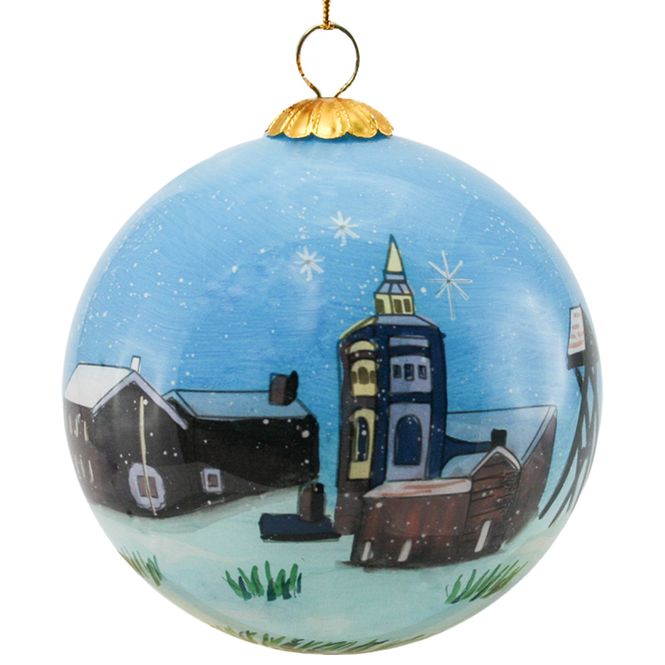 Main Image Glass bauble, Røros, God jul