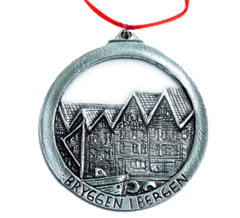 Ornament, 'Bryggen' in Bergen Tinn-Per