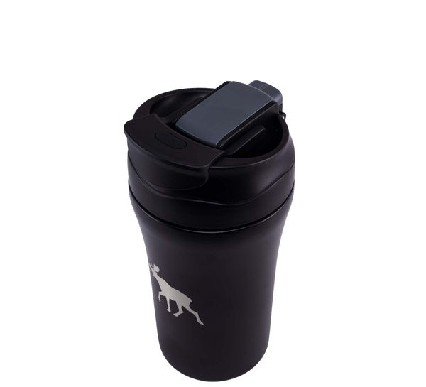 Main Image Thermo mug, Moose, black, 350 ml