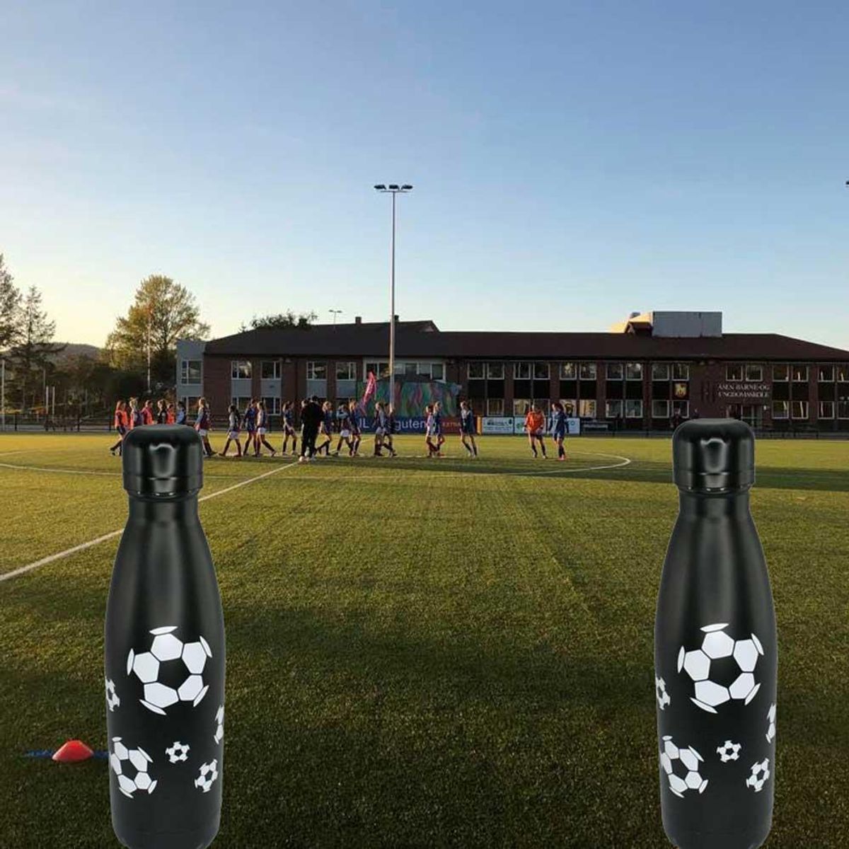 Vacuum flask, football