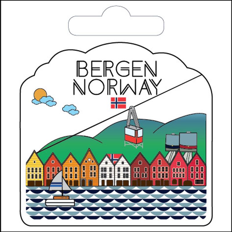 Sticker, Bergen