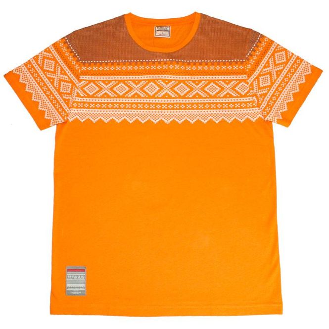 Main Image T-shirt, MARIUS® pattern, orange