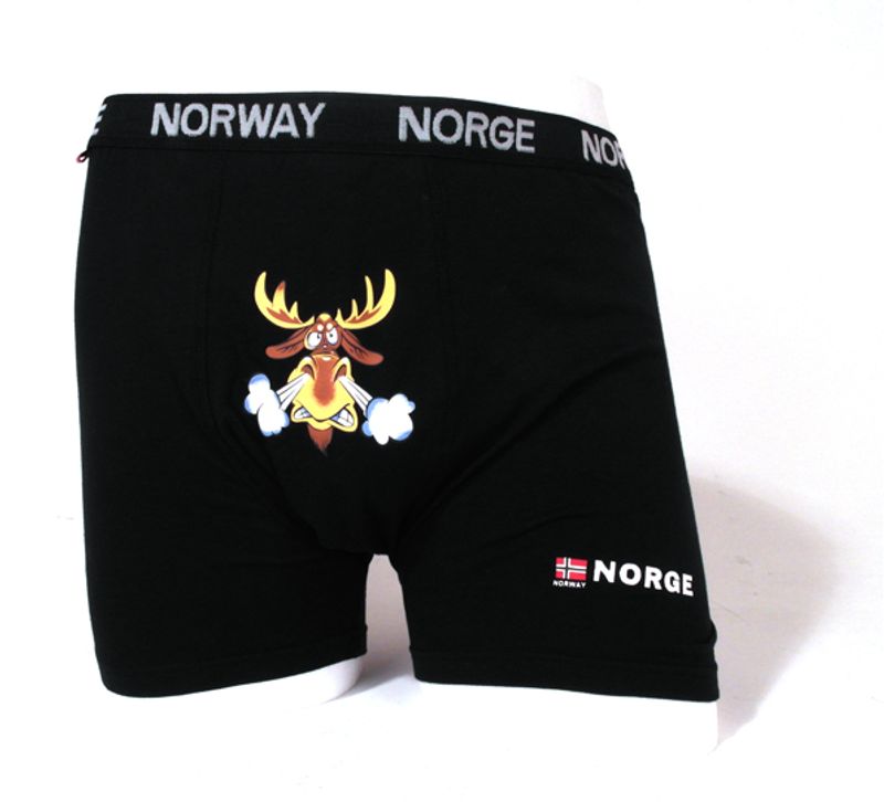 Boxer shorts, angry moose