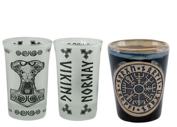 Main Image Viking shot glasses