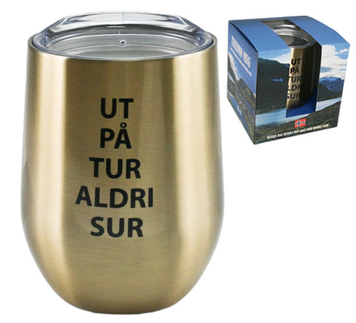 Thermo mug, gold 
