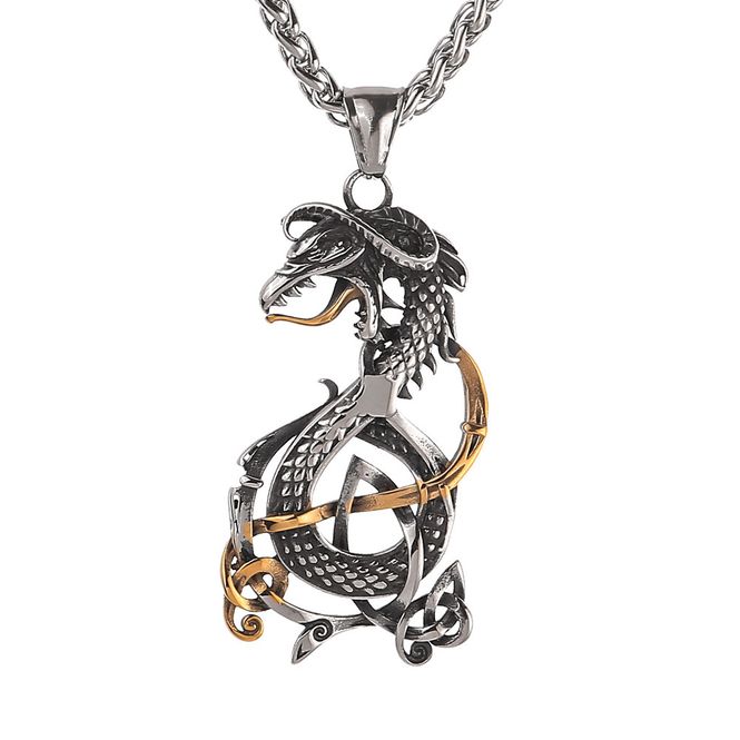 Main Image Viking necklace, Dragon