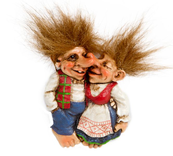 Main Image Magnet,  bridal couple wearing national costumes