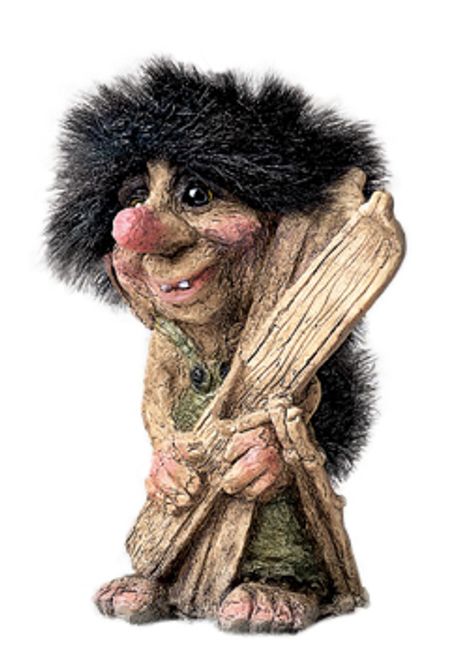 Main Image Troll, holding skis (Troll # 311)