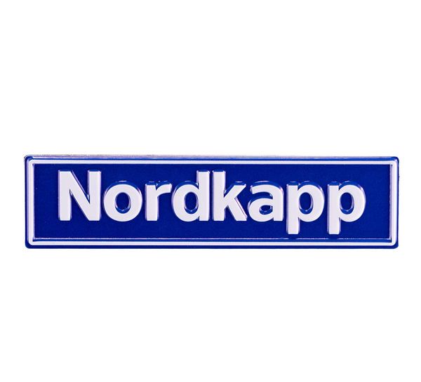 Main Image Magnet, road sign, Nordkapp