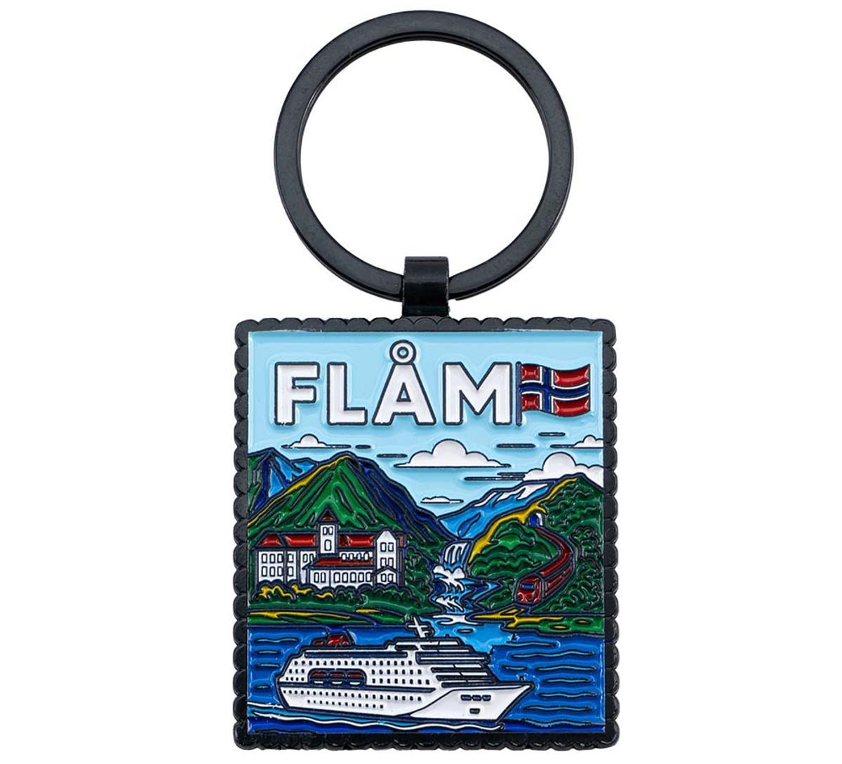 Key chain Flåm black