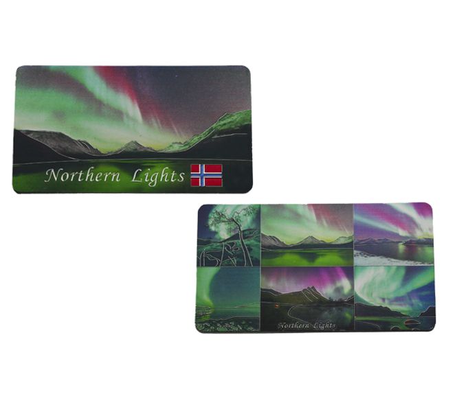 Main Image Northern lights magnet 2-sided