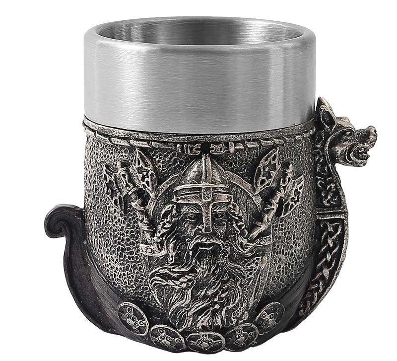 Viking shot glass