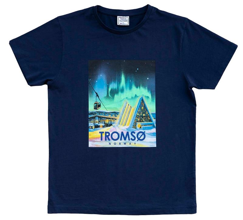 T-shirt, Tromsø, retro