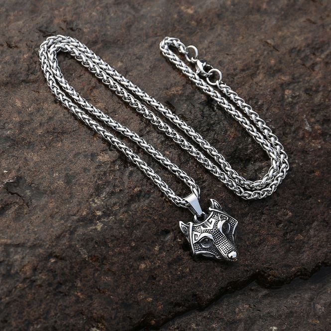 Main Image Viking jewelry, Fenrir wolf, small