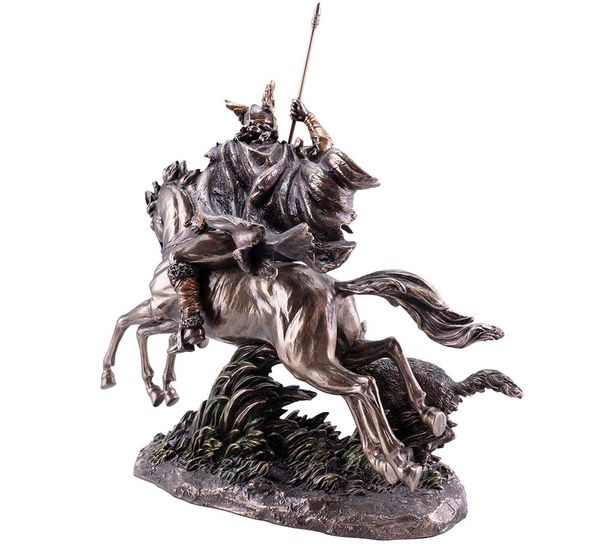 Main Image Norse God, Odin riding on Sleipnir