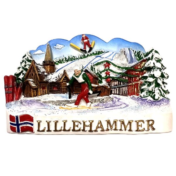 Main Image Magnet/figure Lillehammer