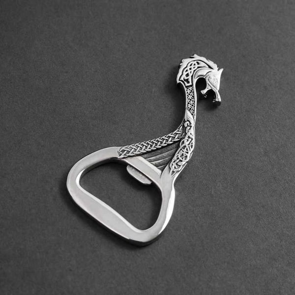 Main Image Viking bottle opener, dragon head