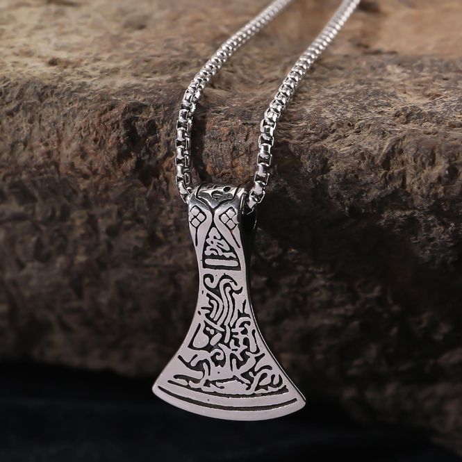 Main Image Viking necklace, Axe head