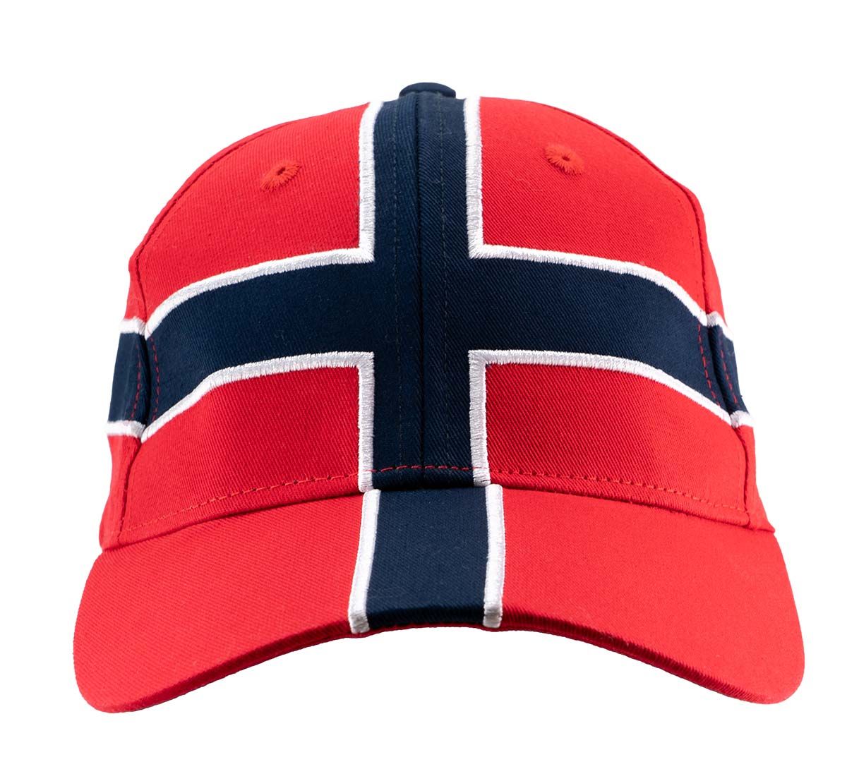 Flag caps red/white/blue