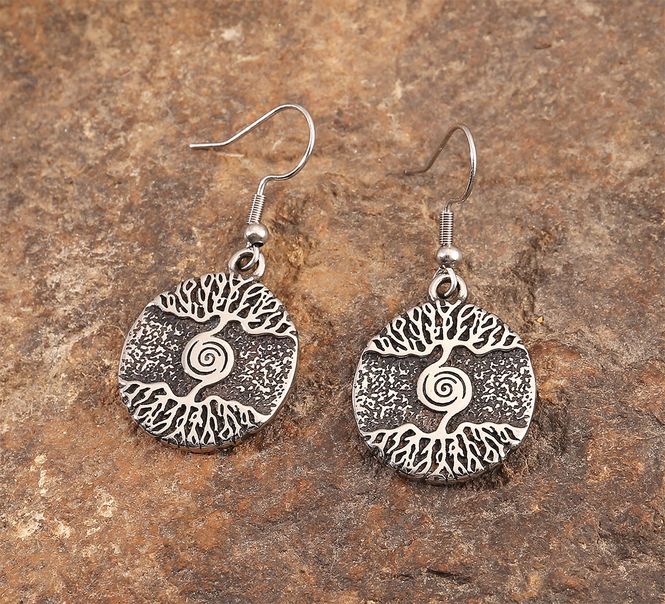 Main Image Earrings, Yggdrasil