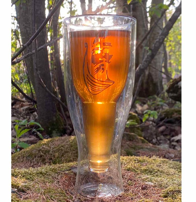Double wall glass, viking