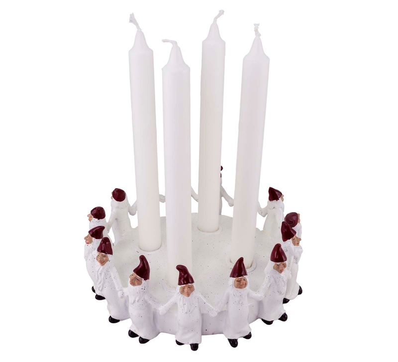 Advent candle stick, white, Harvesttime
