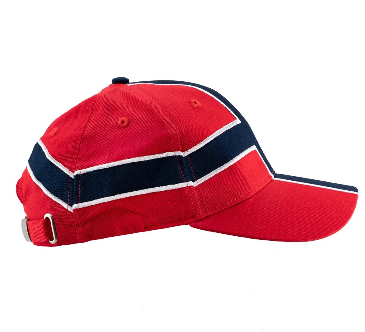 Flag caps red/white/blue